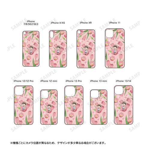 『おそ松さん』トド松 Botania 角丸強化ガラスiPhoneケース